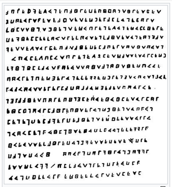 Cryptogramme du livre de Charles de la Roncière